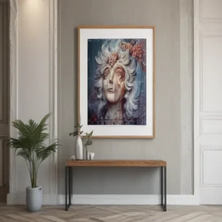free wall art mockup