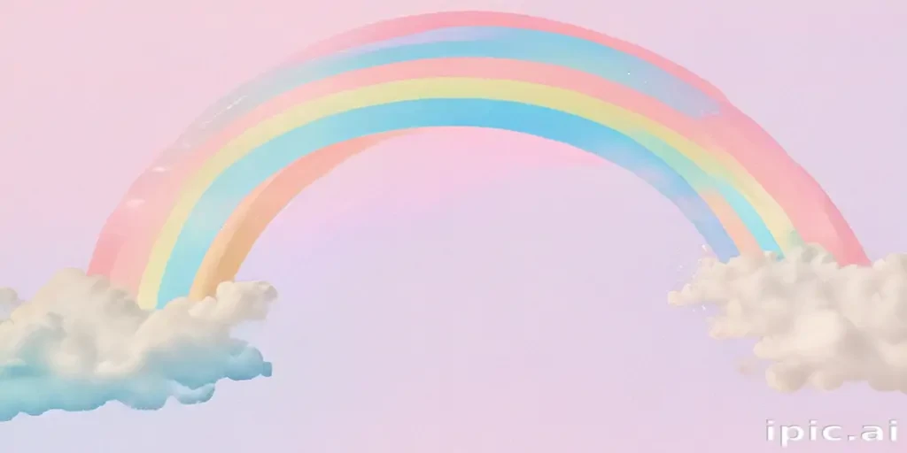 pastel rainbow png