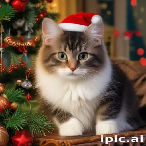merry christmas cats images