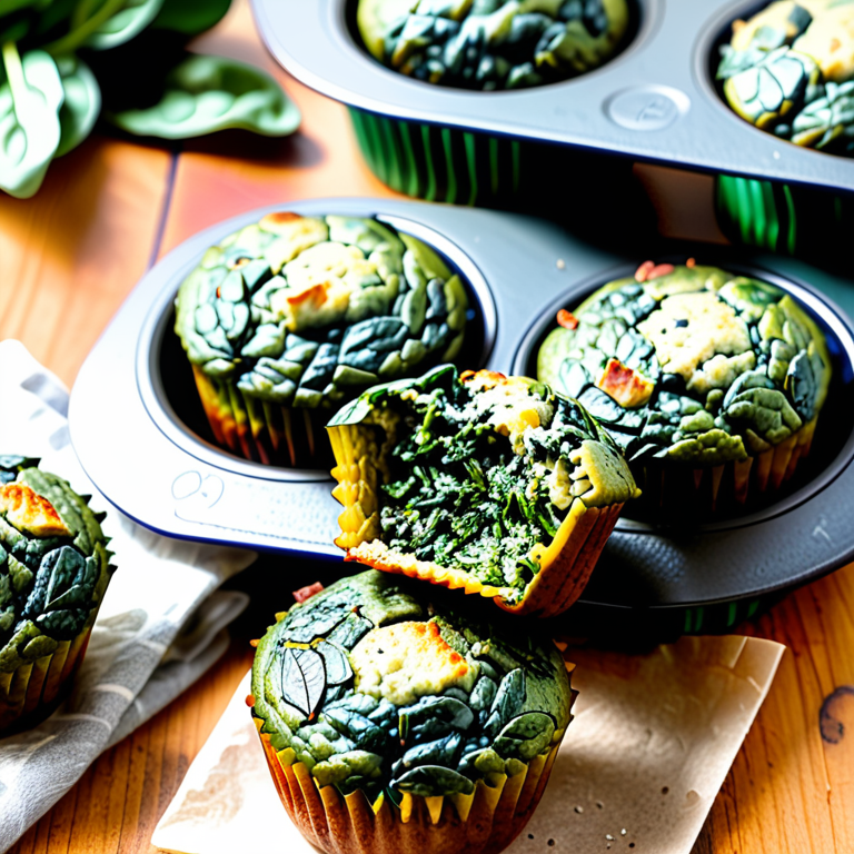 yummy toddler food spinach muffins