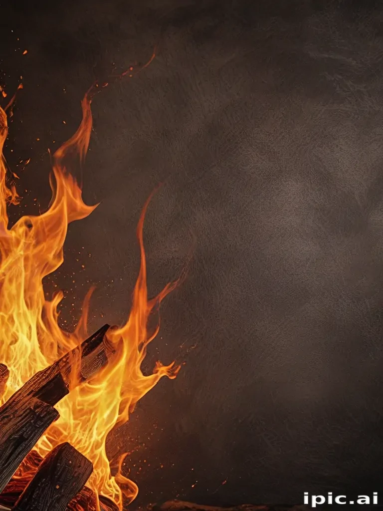 background for fire