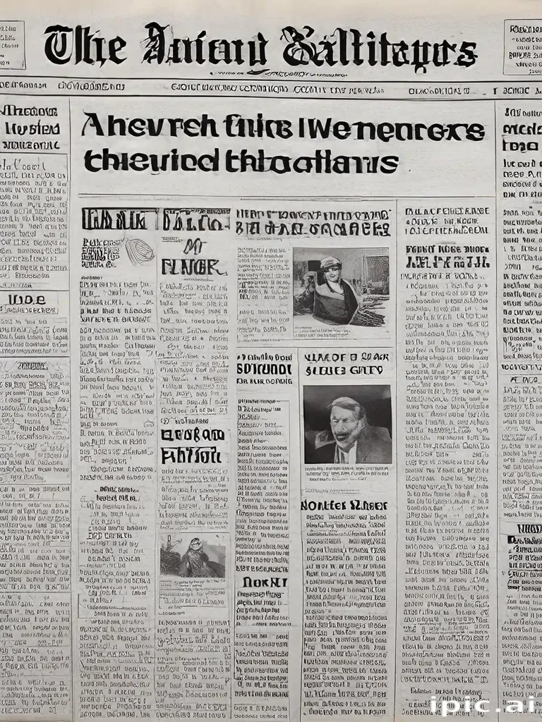 newspaper transparent