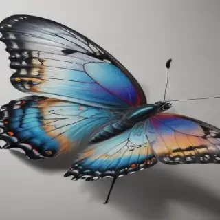 drawing butterfly