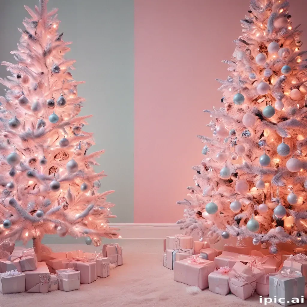 pastel aesthetic christmas wallpaper