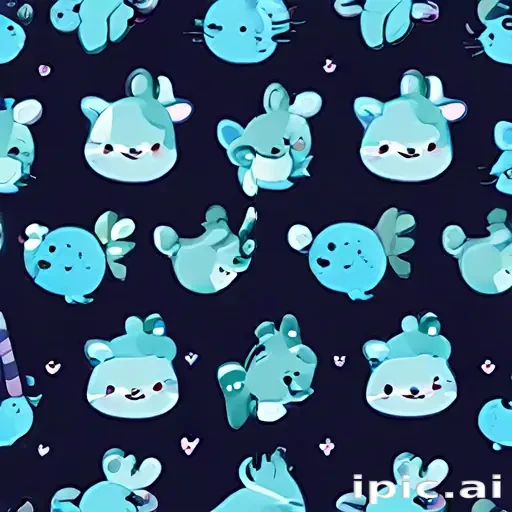 blue cute background