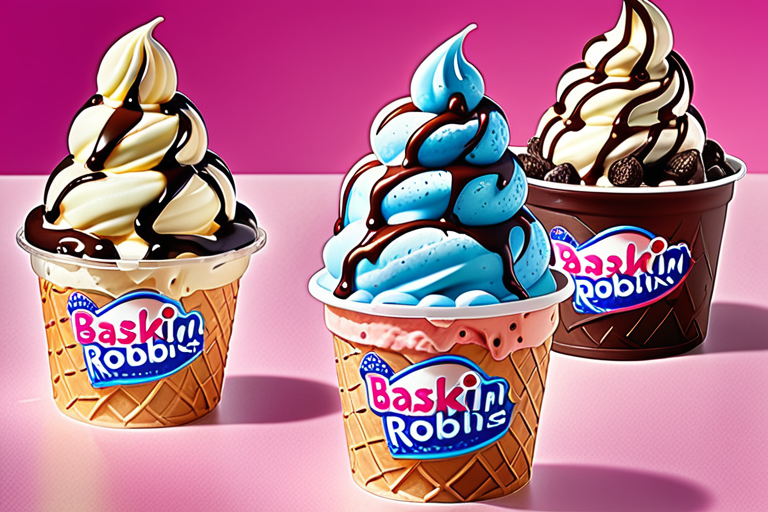 how much is baskin robbins ice cream
