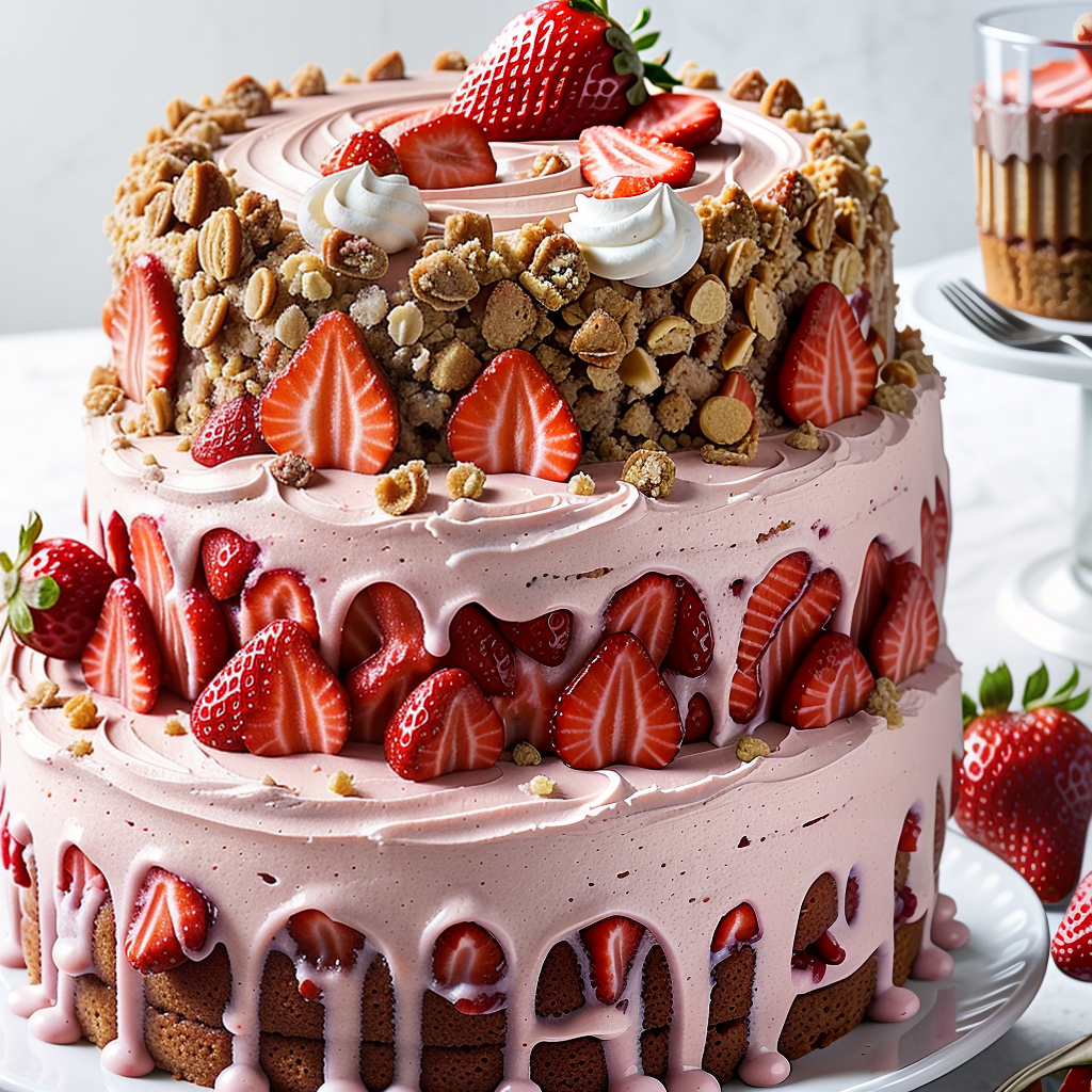 strawberry crunch cake near me