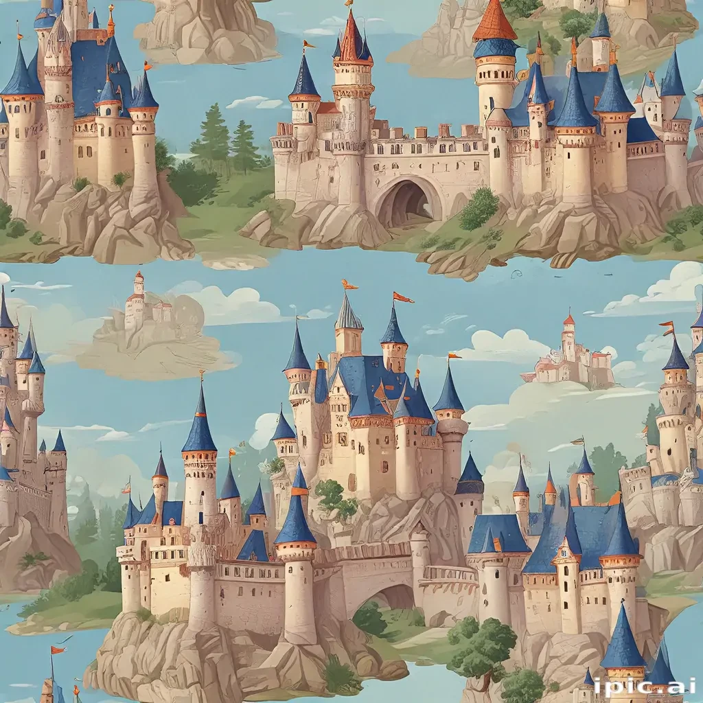 cartoon castle