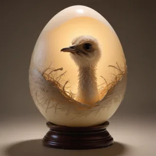 ostrich egg
