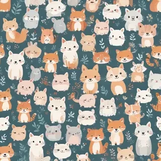 cute animal background