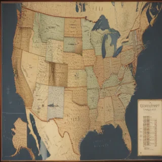 united states map