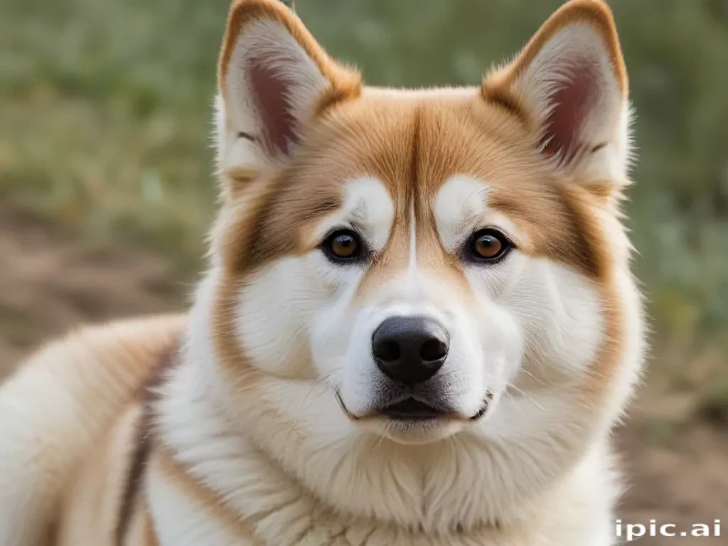 alaskan husky shepherd