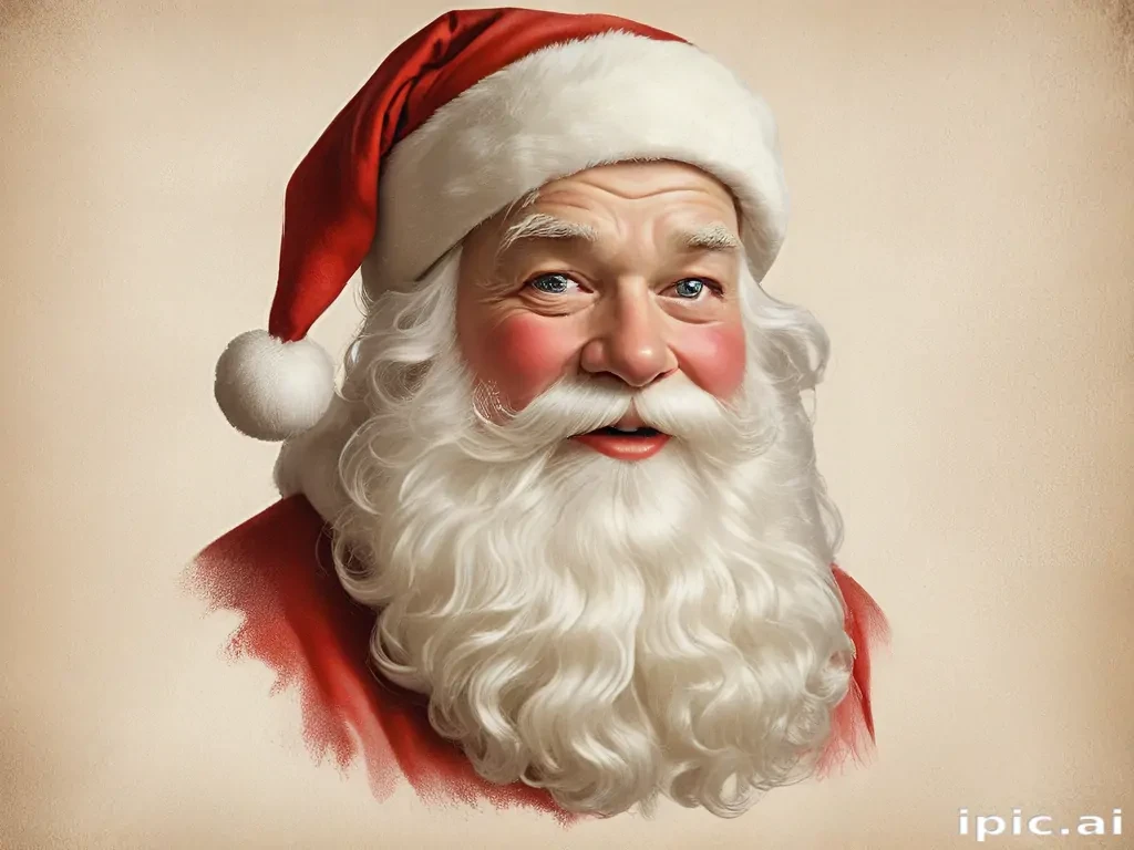 vintage santa png