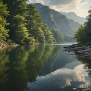 background river