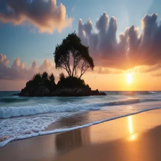 iphone beach wallpaper 4k