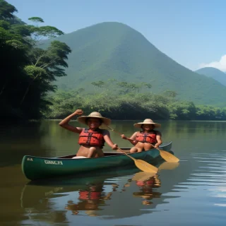 canoeing png