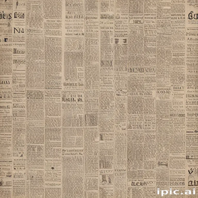 old newspaper background