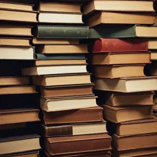 books stacked png