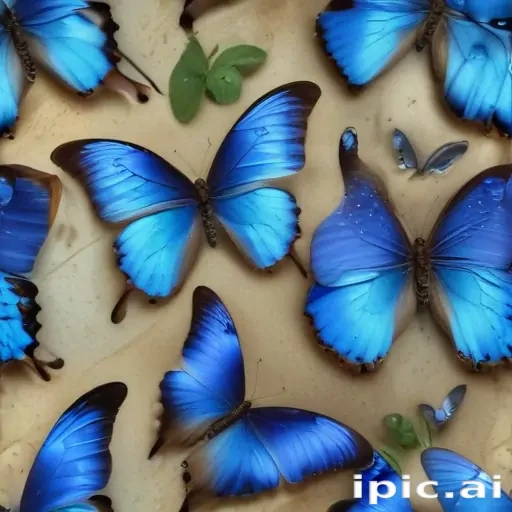 blue morpho butterfly
