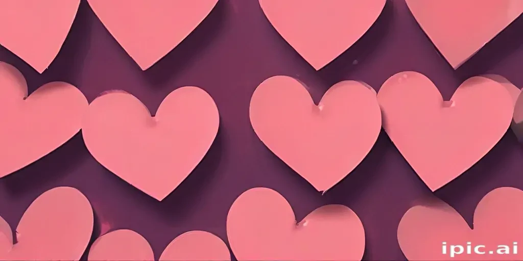 aesthetic heart background