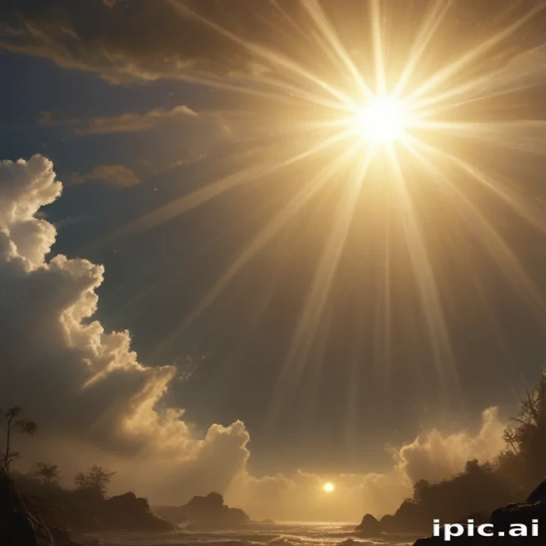 sun rays png