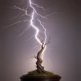 lightning transparent