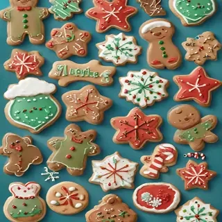 clip art christmas cookies