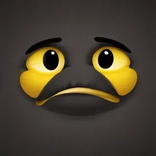sad face emoji png