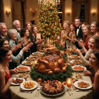 holiday party pictures