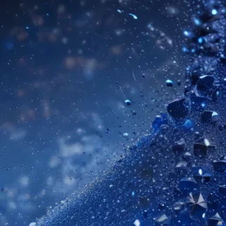 blue glitter background