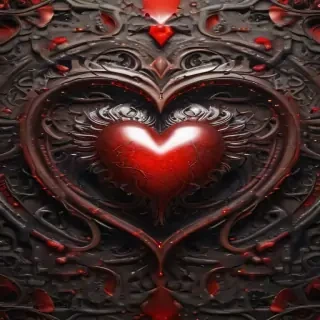 heart aesthetic background