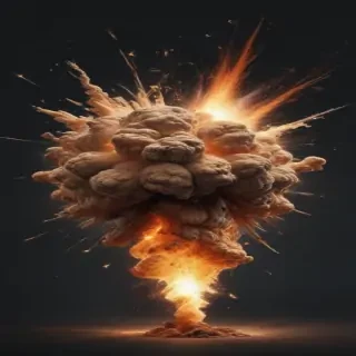 explosion transparent png