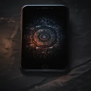 phone wallpaper black