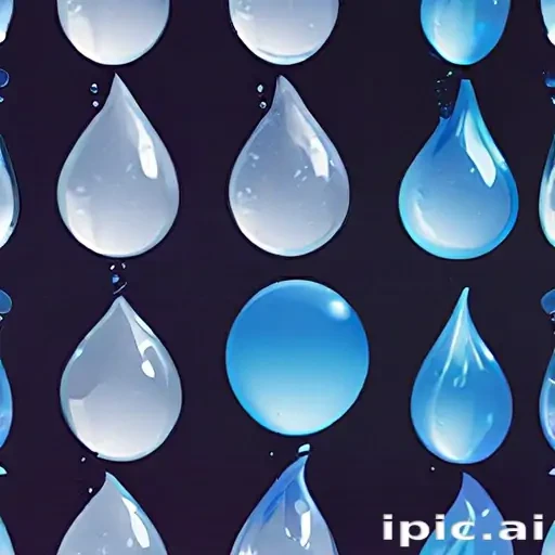 water droplets clipart