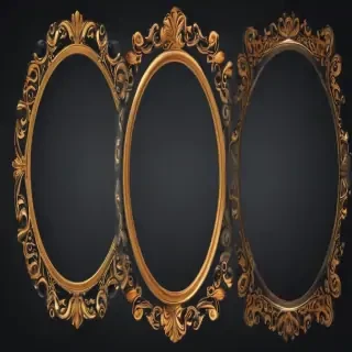oval frame clipart