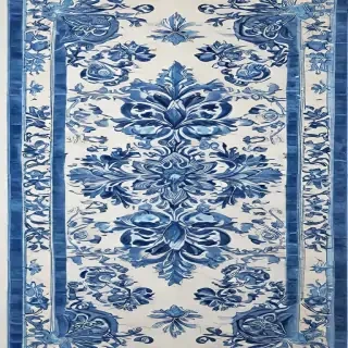 blue border design