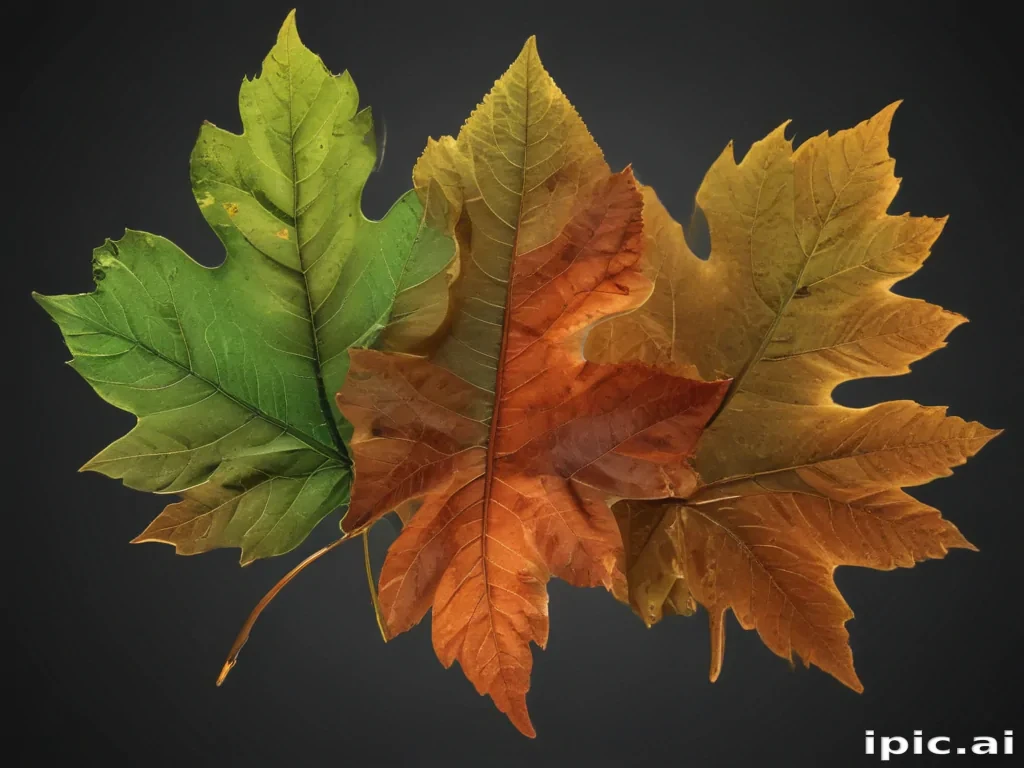 leaves no background