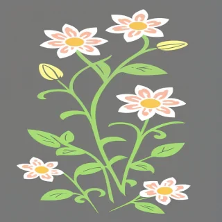 flowers clip art transparent background