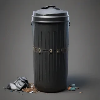 garbage can png