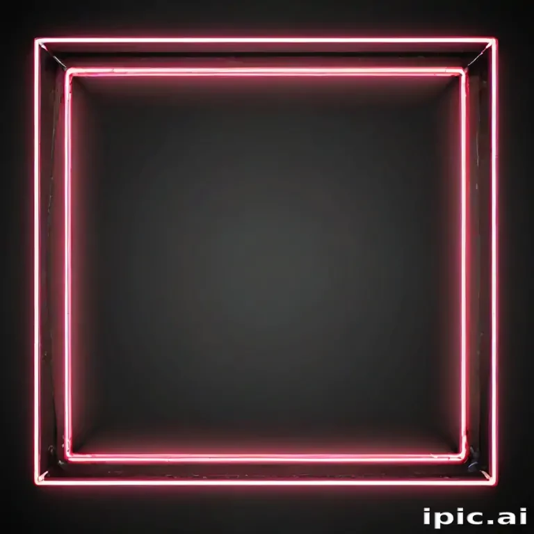 neon frame png