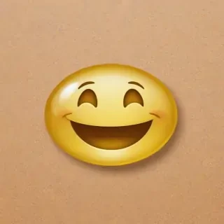 transparent smile emoji
