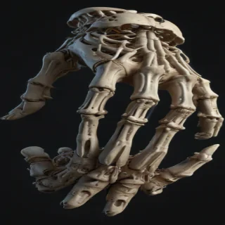 skeleton hands png