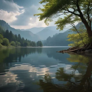picture of lake