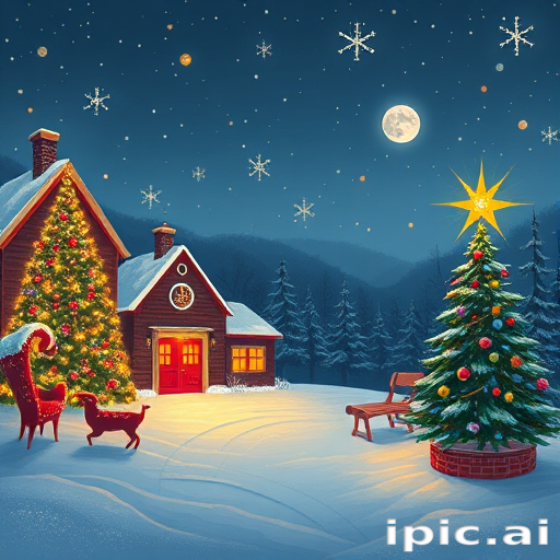 simple christmas wallpaper