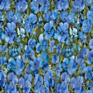 background blue flower