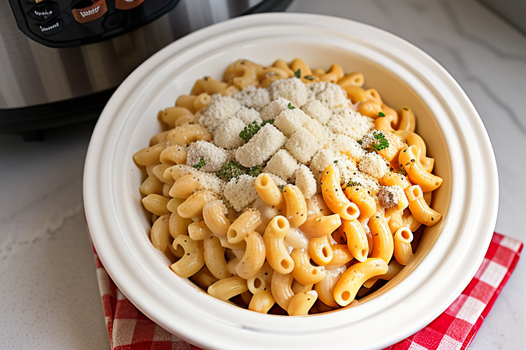 crock pot buffalo mac and cheese