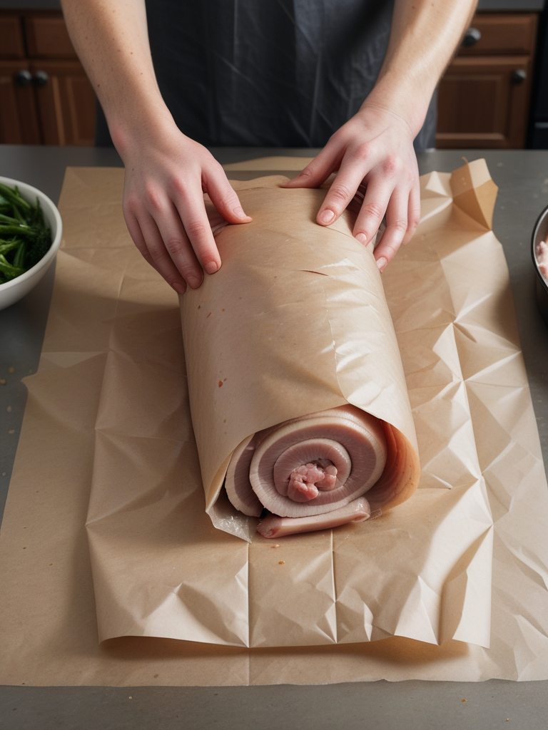wrapping pork butt in butcher paper