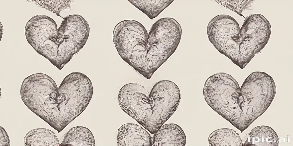 hand drawn heart