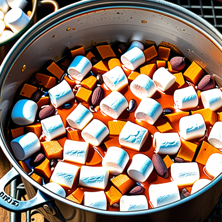 bruce's yams recipe on can with marshmallows