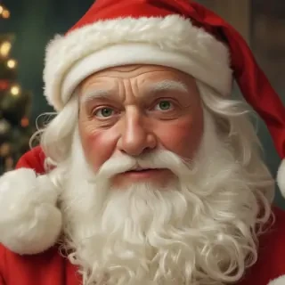 vintage santa images free